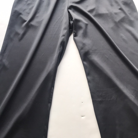 NWT Eileen Fisher Holiday Silky Dress Eco-friendly Black Pull-on Pants - Picture 7 of 16